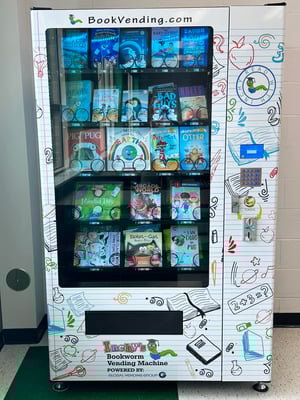 Woodsdale ES Book Vending Machine